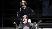 Max Niemeyer als Sweeney Todd und Daniela Dett als Mrs. Lovett
