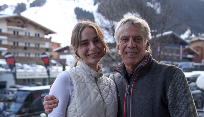 Hotelier Josef Hasenauer (im Bild mit Tochter Victoria) stellte die WM vor besondere ...