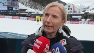 Roswitha Stadlober zieht Bilanz. (Bild: Krone.tv)