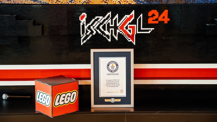 Die offizielle Urkunde, die den Weltrekord bestätigt.