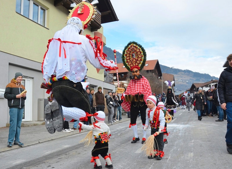 The next generation is also on the move in Wenns. (Bild: Daum Hubert)