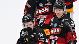 Die Enttäuschung war groß bei den Pioneers (im Bild Kevin Macierzynski und Jacob Friend). (Bild: GEPA pictures)