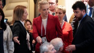 Julia Nawalnaja am Samstag bei der Münchner Sicherheitskonferenz