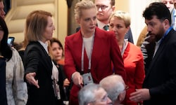 Julia Nawalnaja am Samstag bei der Münchner Sicherheitskonferenz