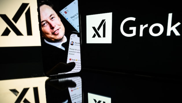 Grok 3 soll „der Wahrheit“ folgen, auch wenn die Ergebnisse nicht „politisch korrekt“ seien, so Musk. (Bild: APA/AFP/Lionel BONAVENTURE)