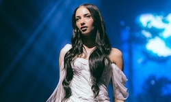 Musikerin Hava bei ihrer ersten Solo-Tour „Four Seasons“ in Frankfurt.