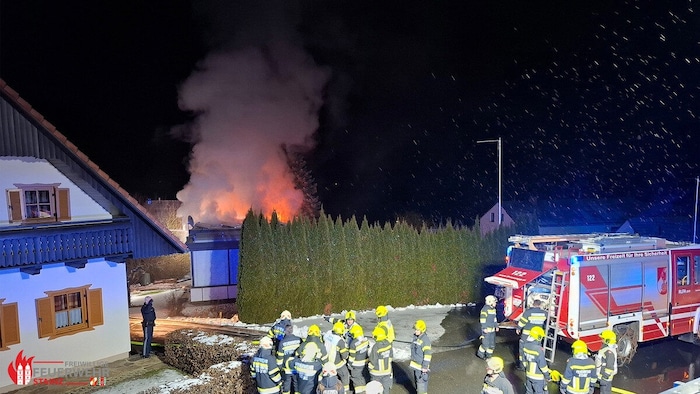 Die Feuerwehr Stainz war im Einsatz