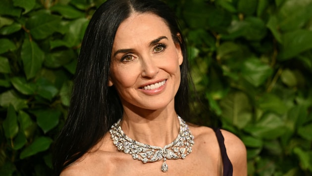 Can Demi Moore celebrate her first Oscar on March 2? (Bild: AFP/ANGELA WEISS)