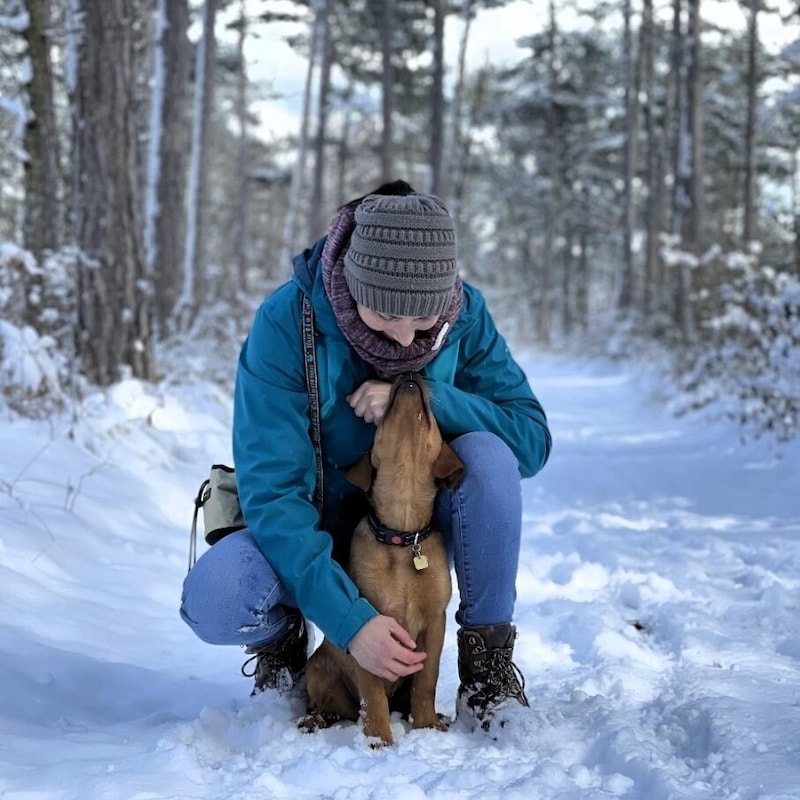 Liebe und Vertrauen pur: „Forrest“ mit seinem Frauerl. (Bild: zVg.)