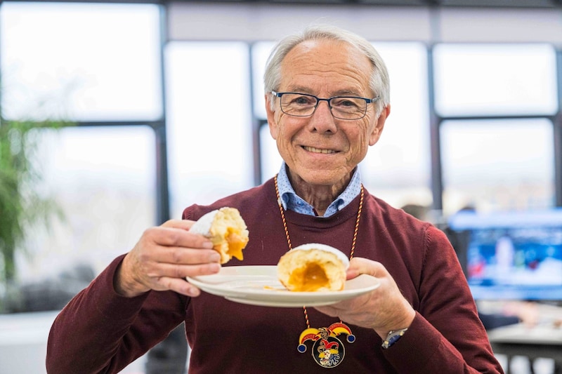 Heinz Schindhackl: "Apart from one total outlier, the doughnuts are of the highest standard." (Bild: Juergen Fuchs)