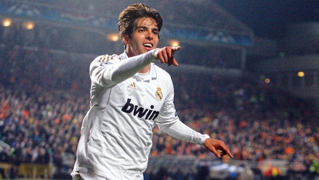 Kaka cheered for Real from 2009. (Bild: AP)