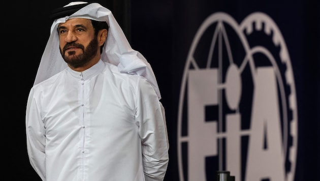 FIA-Präsident Mohammed bin Sulayem duldet keine Schimpfwörter. (Bild: AFP/APA/POOL/Giuseppe CACACE)