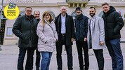 Große Einigkeit zwischen ÖVP und FPÖ: Peter Fuchs (FPÖ), Wilhelm Haberbichler (FPÖ), ...