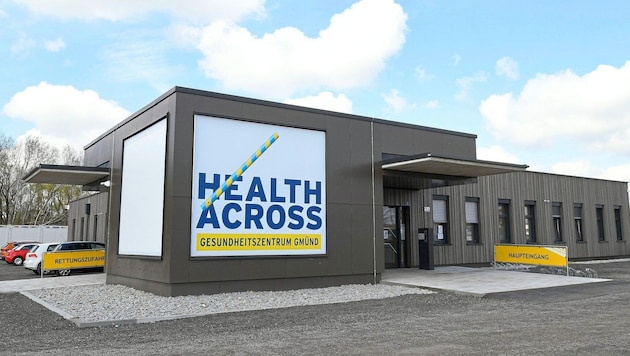 The cross-border health center in Gmünd is to be expanded and specialist areas added. (Bild: P. Huber)