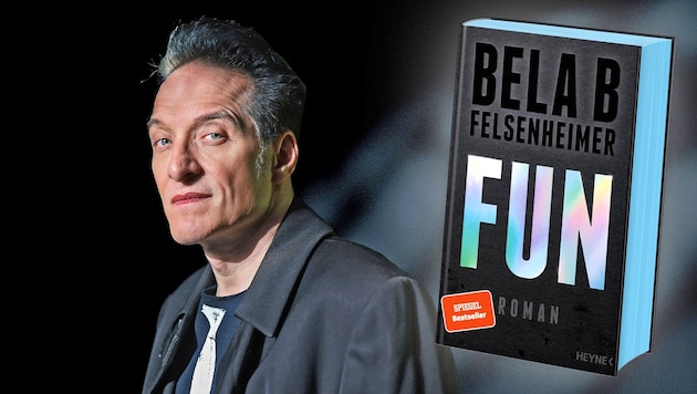 Bela B: Dem Ärzte-Drummer gelingt mit „Fun“ ein Bestseller, der inhaltlich zu viele Chancen liegenlässt. (Bild: Krone KREATIV/Heyne Verlag (2))