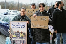 Bereits Ende Jänner gab es Protestaktionen. (Bild: ÖGB Vorarlberg)