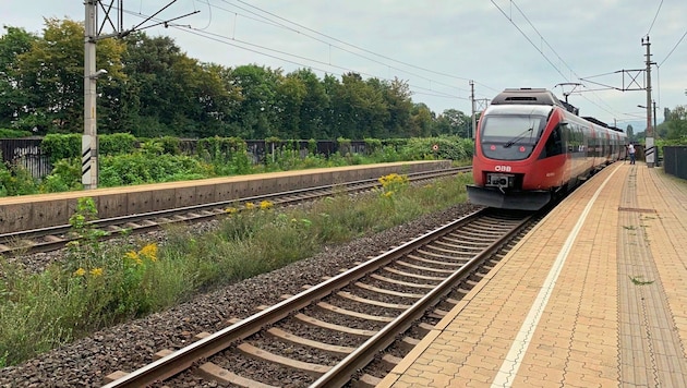 Auf die Gleise war einer Bahnkundin die Fahrkarte gefallen – beim Aufheben wurde die Frau von einem Güterzug erwischt. (Bild: Leitner Tom)