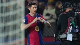 Robert Lewandowski und Barcelona müssen wohl noch länger auf eine Rückkehr ins Camp Nou-Stadion warten. (Bild: AFP)