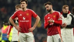 Enttäuschung und Ratlosigkeit bei den Stars von Manchester United (Bild: Copyright 2025 The Associated Press. All rights reserved)