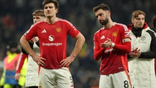 Enttäuschung und Ratlosigkeit bei den Stars von Manchester United