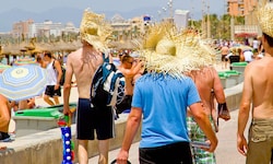 Der beliebte Strand- und Partyabschnitt Carretera de l‘Arenal auf Mallorca