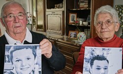 Diese Großeltern zeigen Fotos ihres missbrauchten Enkelkindes.
