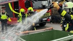 Einsatz in Götzis.  (Bild: Feuerwehr Götzis)