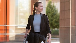 In Österreich leben 760.000 Menschen mit registrierter Behinderung, zum Beispiel mit einem ...