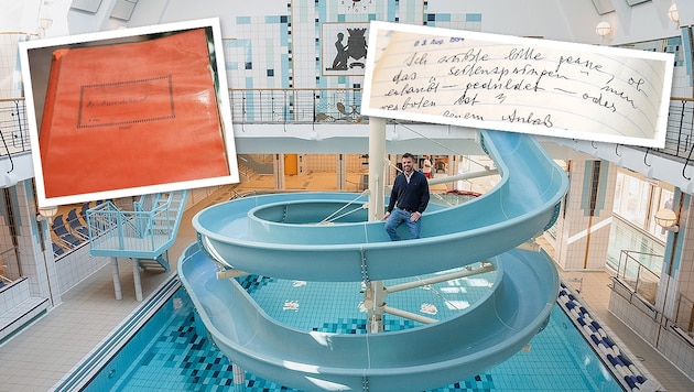 Mehmed Alajbeg's goal is to bring more efficiency to the Mödling municipal pool. For him, the entire indoor pool needs to be "rethought". "To do this, however, we also need to involve other municipalities," says the Stadtbad Managing Director. (Bild: Krone KREATIV/Doris Seebacher)