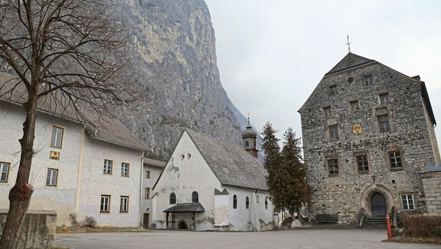 Das Mädchenheim Martinsbühel bei Zirl war für viele Heimkinder ein Ort des Schreckens.  (Bild: Johanna Birbaumer)