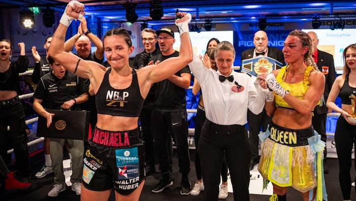 - In the main fight, crowd favorite and reigning world champion Michaela Kotaskova will defend her WBF welterweight world title 