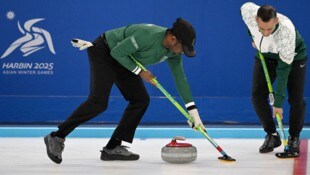 Im April finden im Curling die World Deaf Championships in Minneapolis statt. (Bild: AFP/JADE GAO)