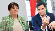 Die steirische Landeshauptmann-Stellvertreterin Manuela Khom (ÖVP) und Soziallandesrat Hannes ...