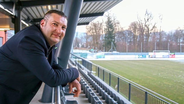 Hallein-Sportchef David König. (Bild: Tröster Andreas/Kronen Zeitung)