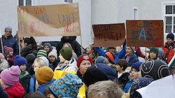 Die Kinder wollen an ihrer Schule bleiben. (Bild: Markus Tschepp)