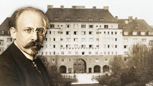 Der eigentliche Schöpfer der Wiener Gemeindebauten  (Bild: Krone KREATIV/APA picturedesk)