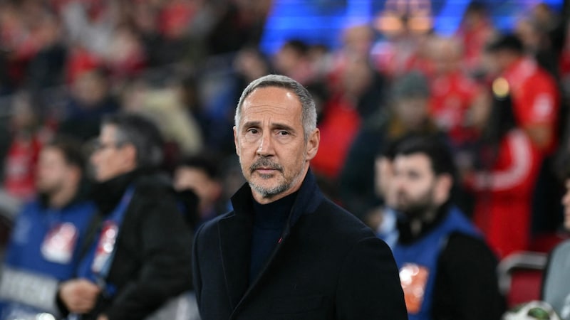 Monaco-Trainer Adi Hütter (Bild: AFP/APA/PATRICIA DE MELO MOREIRA)