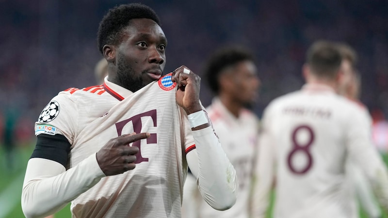 Alphonso Davies (Bild: AP/ASSOCIATED PRESS)