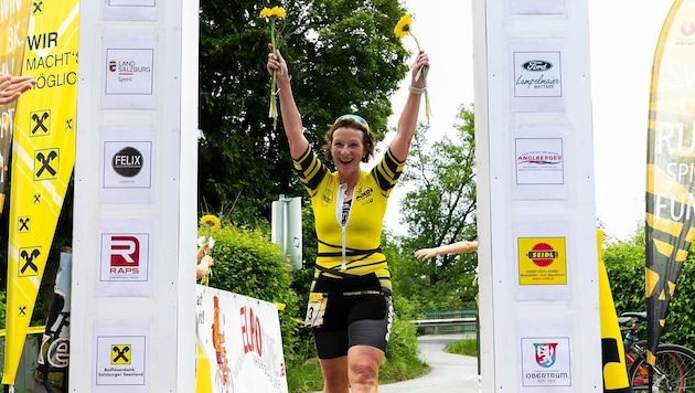 Birgit Berger is also still active as a triathlete herself. (Bild: Triyourlife)