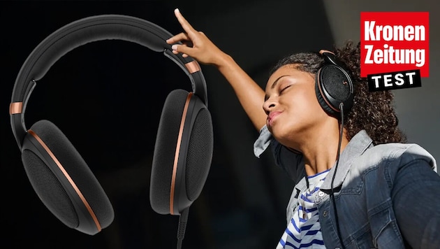 Sennheisers HD 505 beschränkt sich aufs Wesentliche: den Klang. (Bild: Krone KREATIV/Sennheiser)