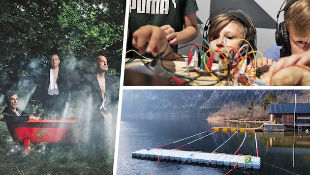 (Bild: Krone KREATIV/ÖWR Goisern, Marija Kanizaj, Ars Electronica/Birgit Cakir)