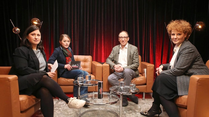 Anna Thalhammer (li.), damals als Gast bei „Club 3“. 