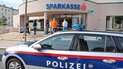 Der Polizeieinsatz nach dem Banküberfall in der Reichenau im Juli 2024.