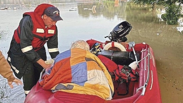 In 2024, the fire departments had to deploy around 5,700 more times than in 2023, partly due to the numerous flood operations in the early summer of 2024. (Bild: Christian Schulter)