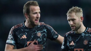 Harry Kane (links) wird den Bayern wohl bald wieder zur Verfügung stehen. 