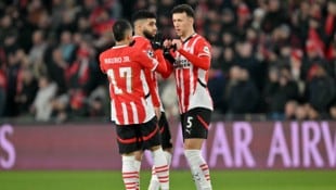 PSV Eindhoven zog in das Achtelfinale der Champions League ein. (Bild: AFP or licensors)