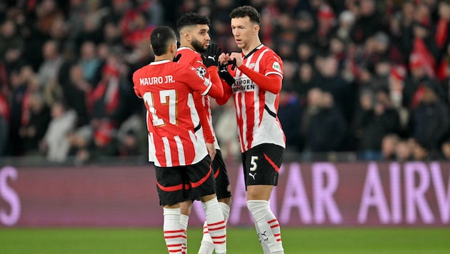 PSV Eindhoven zog in das Achtelfinale der Champions League ein. (Bild: AFP or licensors)