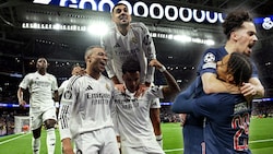 Real Madrid und Paris Saint-Germain stehen im Achtelfinale der Champions League. (Bild: AFP or licensors)