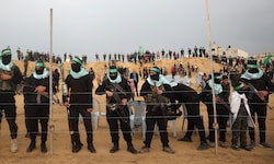 Die Hamas inszeniert ihre Geisel-Übergaben. 