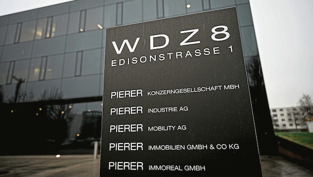 In der Edisonstraße in Wels hat verschiedene Pierer-Gesellschaften ihren Sitz. (Bild: Wenzel Markus)